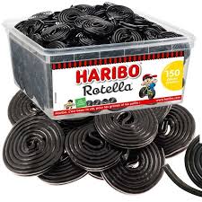 Rotella noir Haribo 100 gr